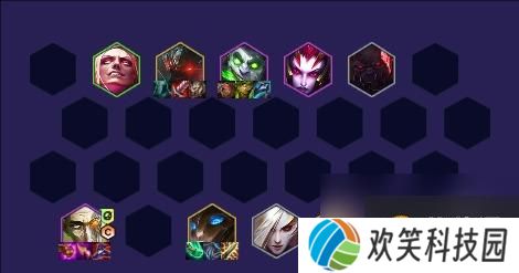 云顶之弈S13黑玫统领希尔科阵容怎么玩