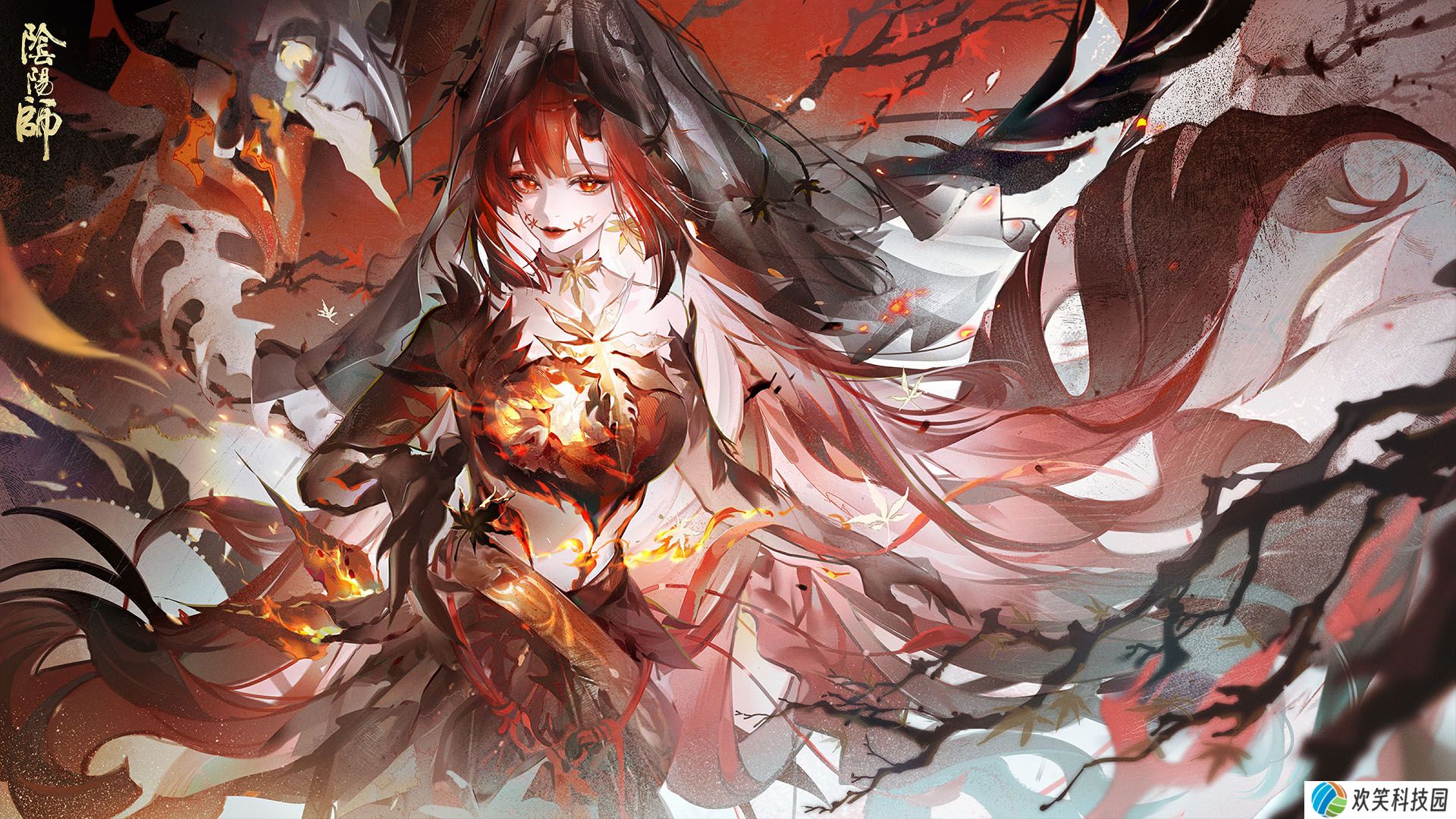 红妆未烬《阴阳师》心狩鬼女红叶典藏新皮肤上线