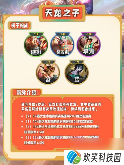 《云顶之弈》s11赛季特质类羁绊一览