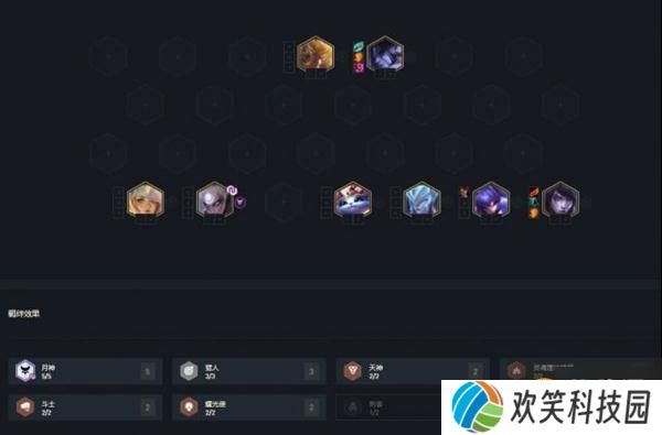 云顶之弈10.25月神猎宗攻略 月神猎宗阵容及装备运营教学
