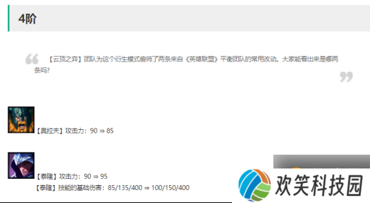 云顶之弈11.6更新内容解读