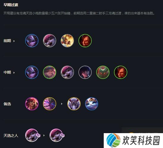 《云顶之弈》11.6版本龙魂小炮玩法攻略