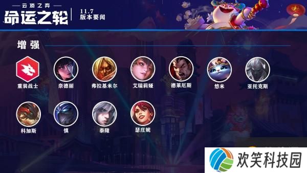 云顶之弈11.7更新内容有哪些 云顶之弈11.7版本什么时候更新